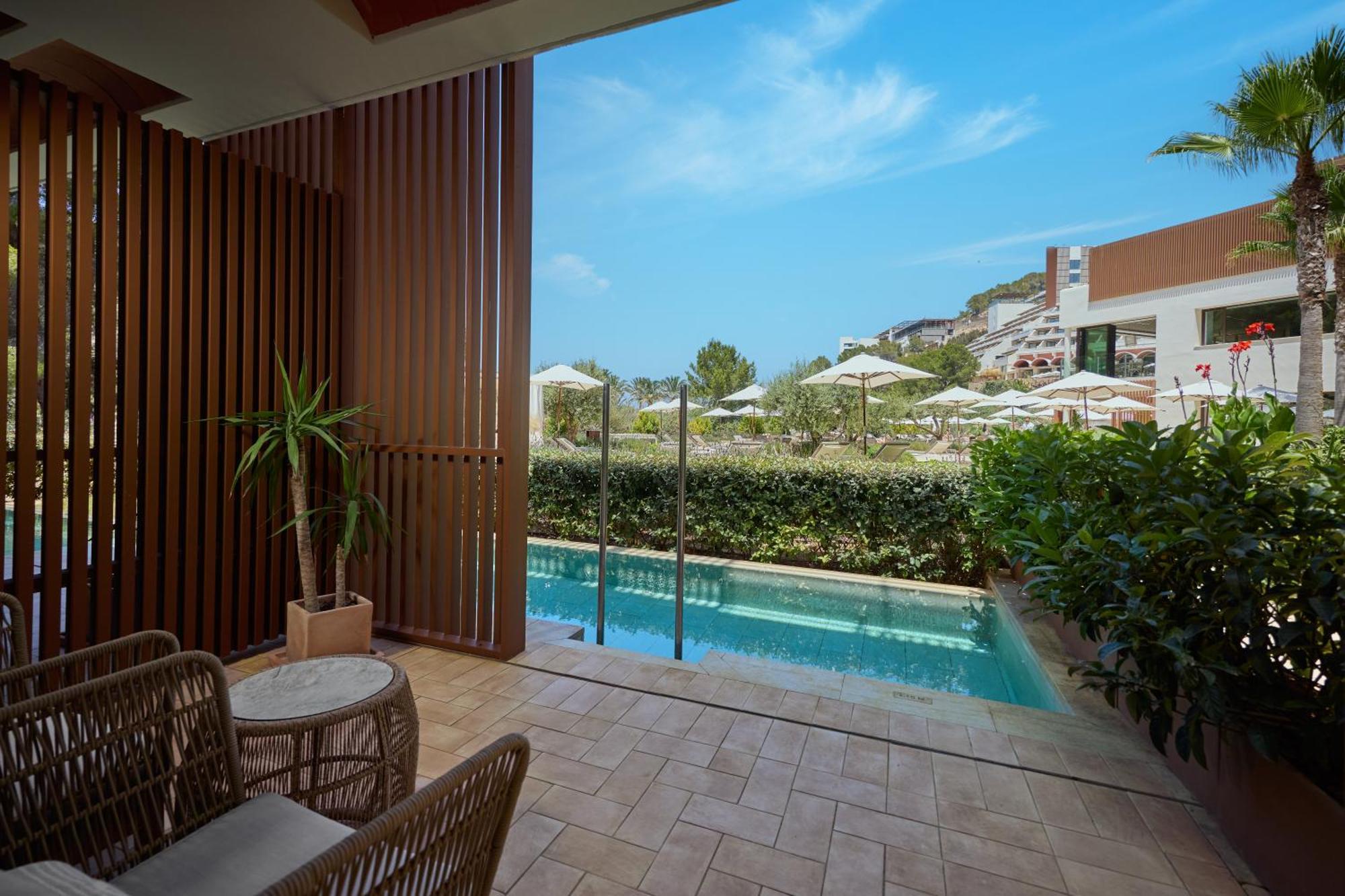 Cala San Miguel Ibiza Resort, Adults Only, Curio Collection By Hilton Port de Sant Miguel エクステリア 写真 Deluxe Pool Access